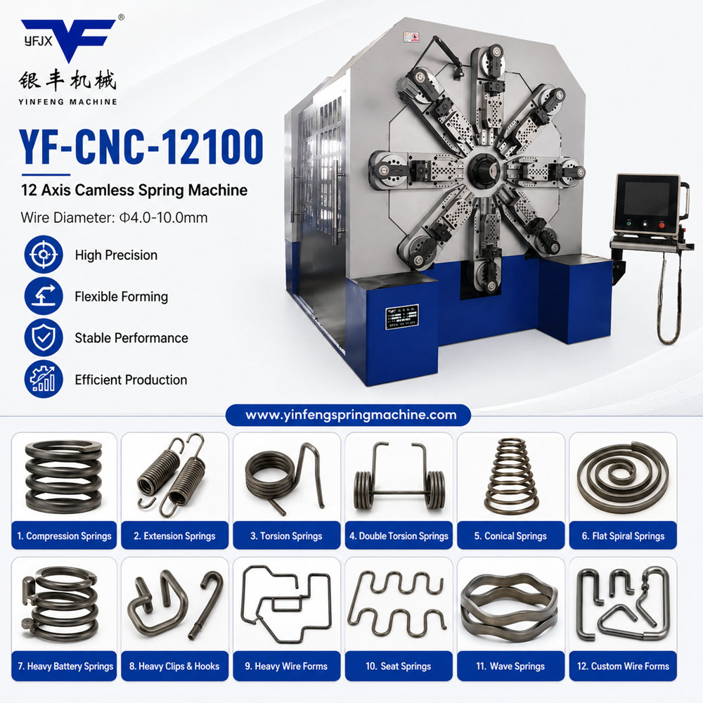 yf-cnc-12100-maximum-capacity-cnc-camless-spring-and-wire-forming-machine